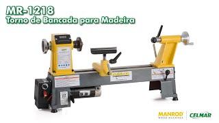 Conheça: o Torno de bancada para madeira MR-1218