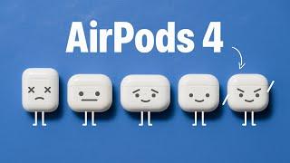 AirPods 4 против всех! Сравнение с AirPods 2, AirPods 3 и Pro 2