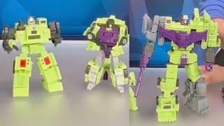 New Transformers Constructicons long haul & hook along with Devastator shown today Hasbro Pulse