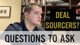Speaking with Deal Sourcers - LIVE CALL