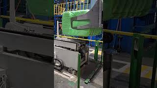 Autefa baler for synthetic fiber