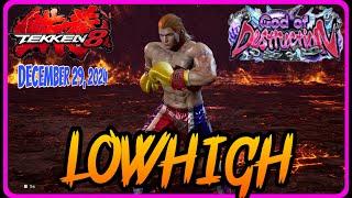 Tekken 8 ▰ (LowHigh) STEVE FOX - God Of Destruction - Ranked Matches DECEMBER 29, 2024