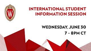 International Student Information Session