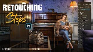 Retouching Steps | Photoshop cc 2020