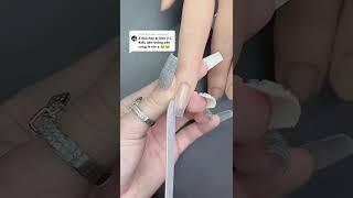 Mẹo dũa móng thẳng đều 2 bên