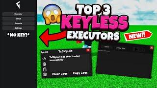 Top 3 KEYLESS Roblox Executors 2024 | Keyless Fluxus & More| NEW Roblox Mobile Executors OP