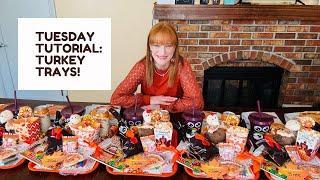 TUESDAY TUTORIAL: THANKSGIVING TURKEY TRAYS!