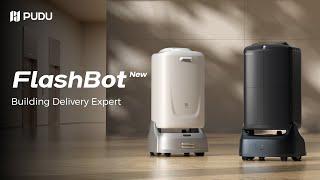 The New FlashBot: Redefining Building Delivery, Indoors and Out | Pudu Robotics