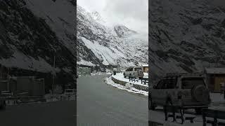 Tourists visiting Hunza during winter | first snowfall of the season