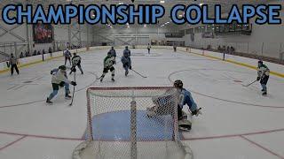 CHAMPIONSHIP COLLAPSE... *MIC’D UP* Go Pro Hockey Goalie