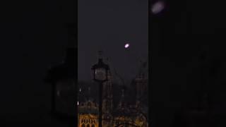 Orb caught in London after churchbell  New Year's 2025