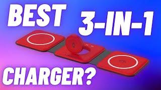 UCOMX 3-in-1 Wireless Travel Charger for iPhone, Apple Watch, and AirPods! // Best Travel Charger?