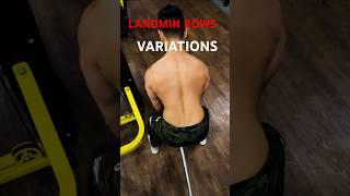 Landmine Row Variations (KNOW )THE DIFFERENCE