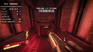 Ultrakill Prelude 0-5 Cerberus (P-rank on Brutal)
