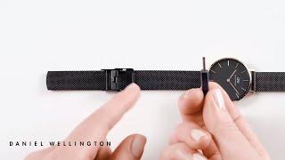 How to adjust your Ashfield strap - Daniel Wellington