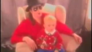 Michael Jackson & baby Prince Michael  photoshoot 1998