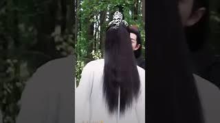 that's how lwj did when he Kiss Weing for the first time.  #theuntamed #yizhan #wangyibo #xiaozhan