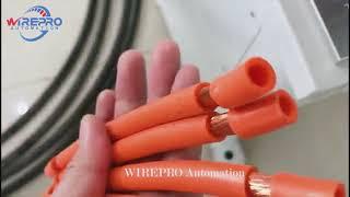 SU-070 Automatic battery cable cut strip super thick jacket cable cutting stripping peeling machine