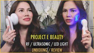 Review & Demo - Project E Beauty 3-in-1 LED Ultrasonic Photon Slimming & Facial & Eye Photon Device