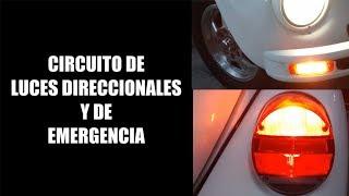 Cómo es y cómo funciona el circuito de luces direccionales y de emergencia del vocho - Vochología