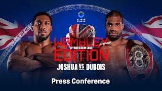  RIYADH SEASON CARD: ANTHONY JOSHUA VS. DANIEL DUBOIS PRESS CONFERENCE LIVESTREAM