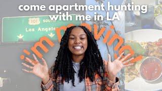 i'm moving! ︎ come apartment hunting with me in los angeles + vlog (w/ rent prices)