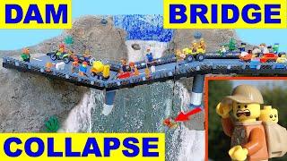 LEGO BRIDGE collapse and DAM breach - Ep 1