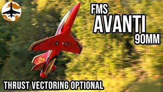 Thrust Vectored Awesomeness - FMS Avanti 90mm EDF Jet Review