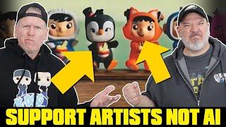 FunMaker Mike Rewarding AI Not Artists