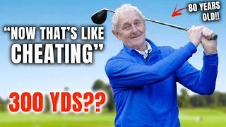 80 Year Old Golfer Aims To Hit Driver 300 Yards