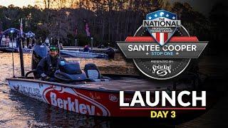 Day 3 Launch  - Strike King NPFL Stop #1 at Santee Cooper