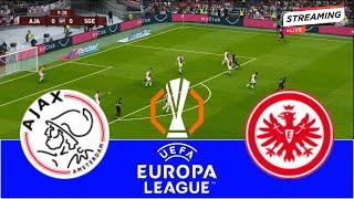 UEFA Europa League LIVE Ajax vs Eintracht Frankfurt  PES 21 Gameplay