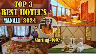 TOP 3 BEST HOTELS IN MANALI | MANALI HOTELS BOOKING| Call Us @7650888765 #manalihotels #manalitrip