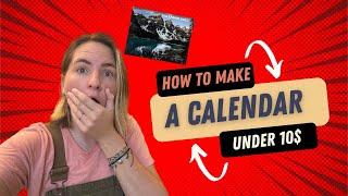 HOW TO MAKE A CALENDAR UNDER 10$ (using Smartpress)