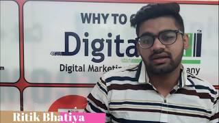 Digitalkal Reviews - RITIK BHATIYA| Digitalkal Institute| Digital Marketing Training