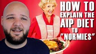 How to Explain the AIP Diet to RUDE People?!?