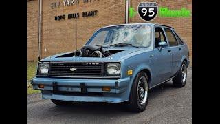 Everything you need to know about this LS Swapped 1987 Chevrolet Chevette at I-95 Muscle