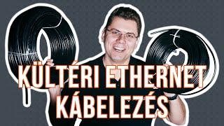 Kültéri Ethernet kábelezés