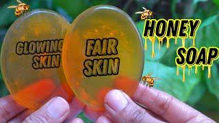 Homemade Honey Soap: How To Make Honey Soap? Homemade Soap || Skin Whitening Soap || Honey  Soap