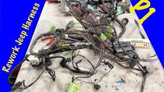 LS Swap Jeep Wiring Harness Rework PT 1