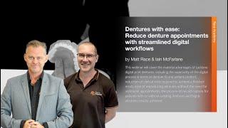 Race Academy Webinar: Dentures with ease - Reduce appointments with streamlined digital workflows