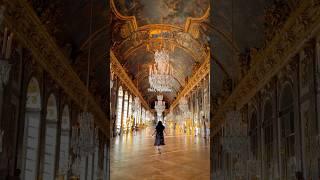 You visit an EMPTY HALL OF MIRRORS in the Palace of Versailles #versailles #hallofmirrors #paris