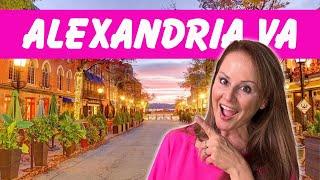 Alexandria, VA Neighborhood Tour ~ Living Just Outside DC!