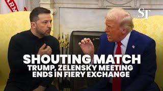 [FULL] 'You're gambling with World War 3!': Trump, Zelensky meeting ends in shouting match