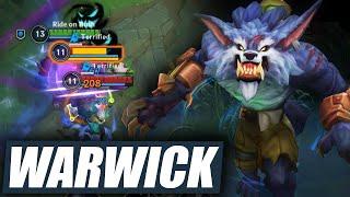 Wild Rift Warwick Fast Rotation Jungle in Season 15