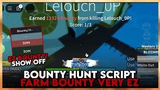 Blox Fruits BOUNTY HUNT Script by RUA HUB | Get 30M Bounty before the HALLOWEEN UPDATE!