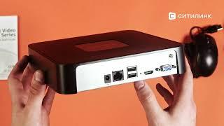 Обзор Видеорегистратора NVR TIANDY TC-R3105 | Ситилинк