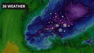 Europe Weather |  January 19 , 2025 -  GFS Model in 850 hPa ,  Europe Temperature