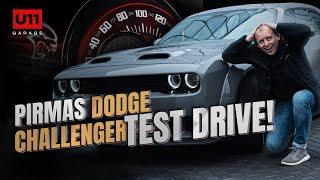 Pirmas DODGE CHALLENGER test drive!