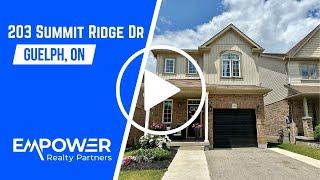 Exceptional East Guelph Home | 203 Summit Ridge Dr